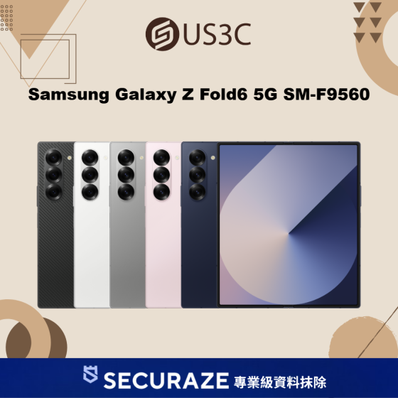 二手 Samsung 三星 Galaxy Z Fold6 5G SM-F9560 12G/256G | 12G/512G | 12G/1T — USD 智選嚴選